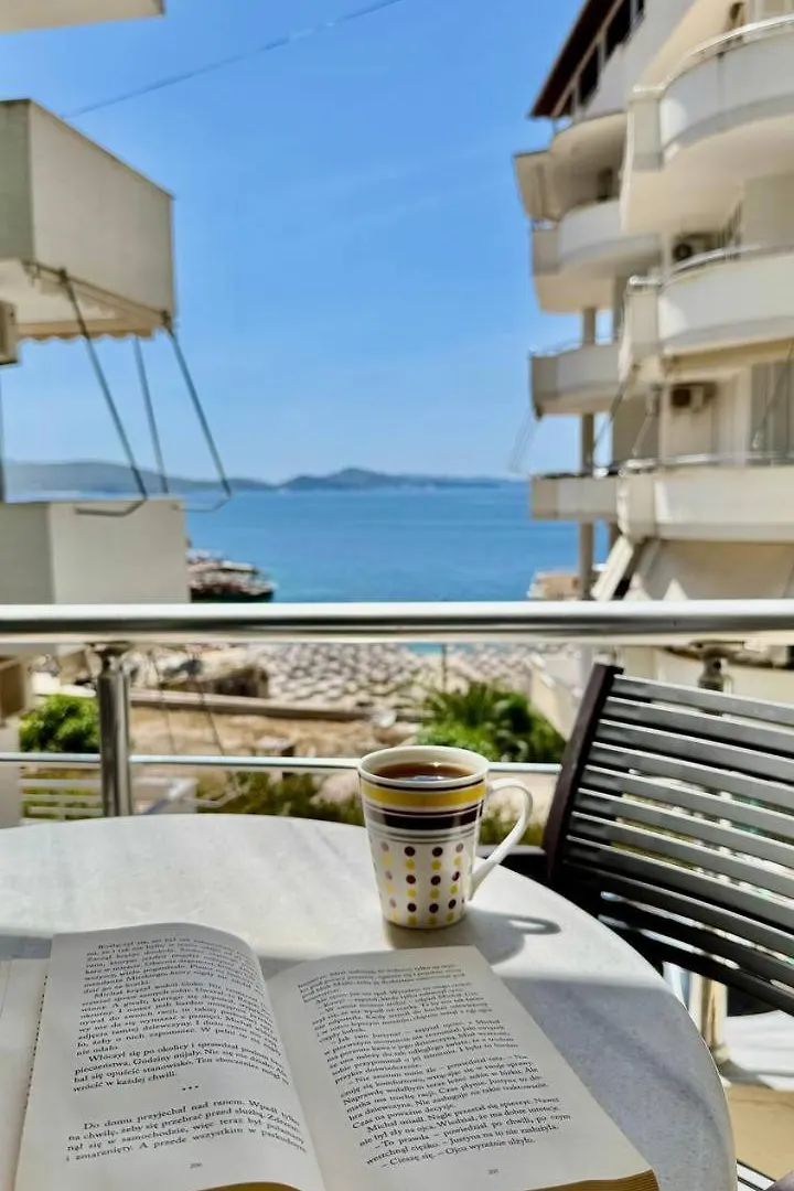 Blue Spacious Sea View Apartment Sarande Albania