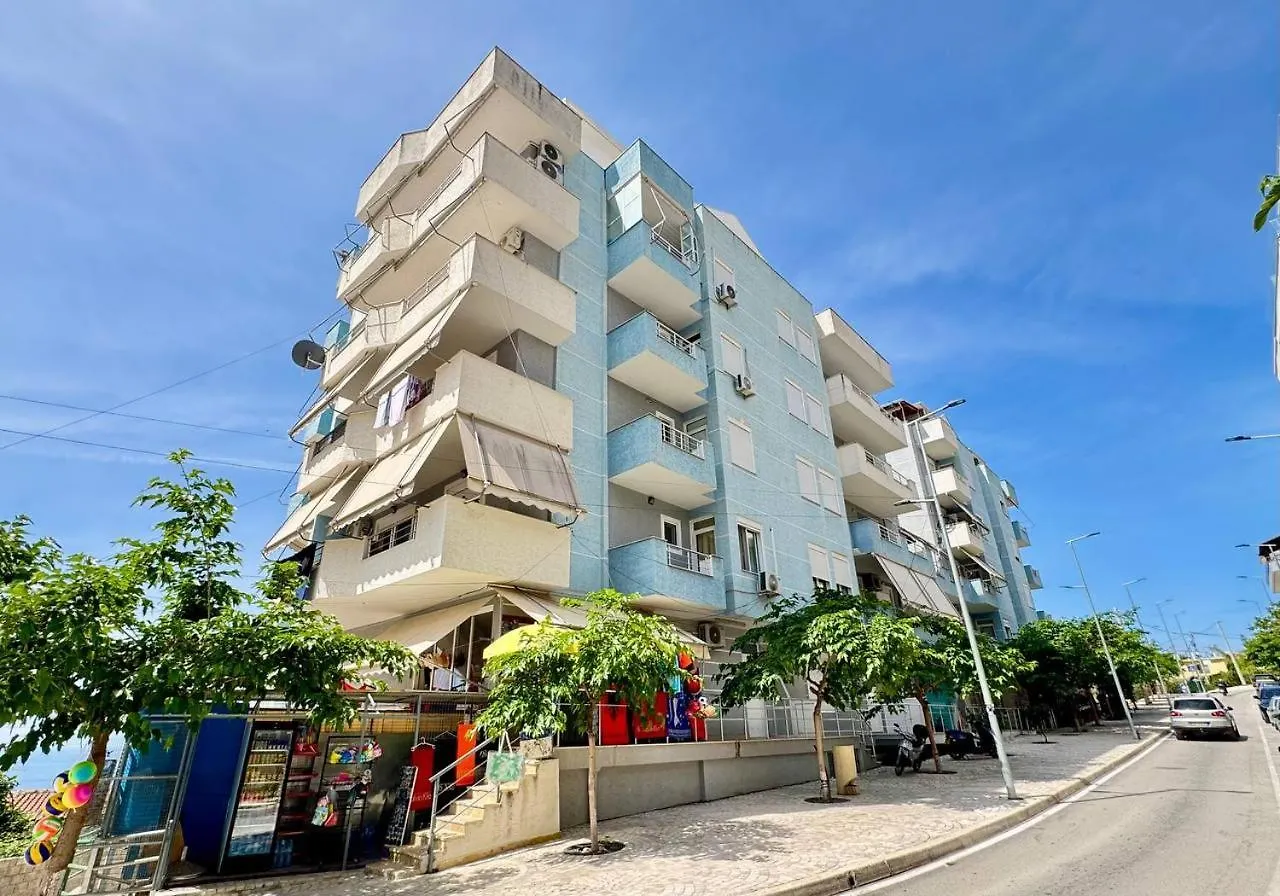 Blue Spacious Sea View Apartment Sarande