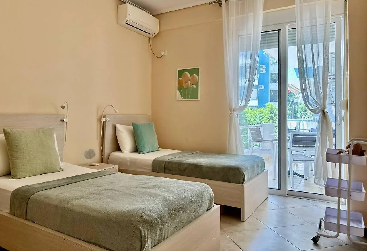 Blue Spacious Sea View Apartment Sarande Albania