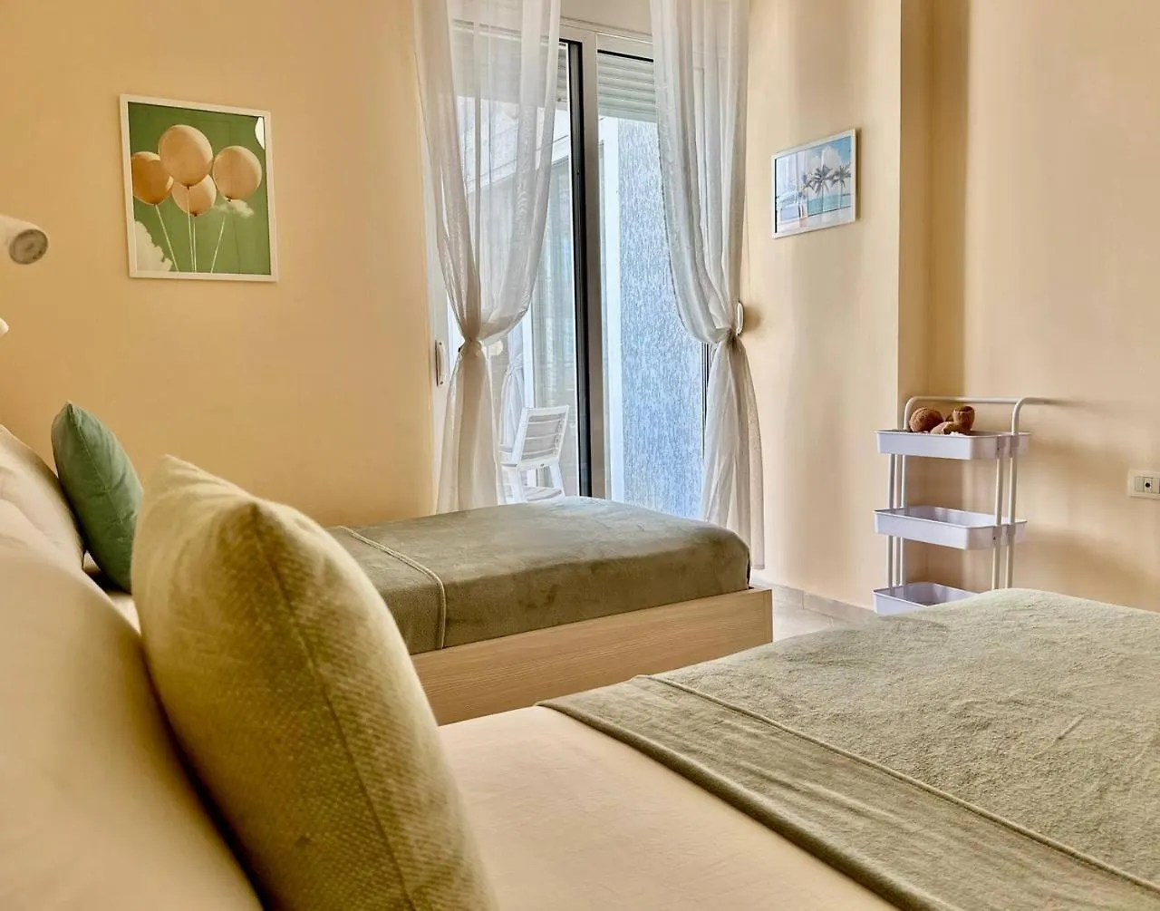 Blue Spacious Sea View Apartment Sarande