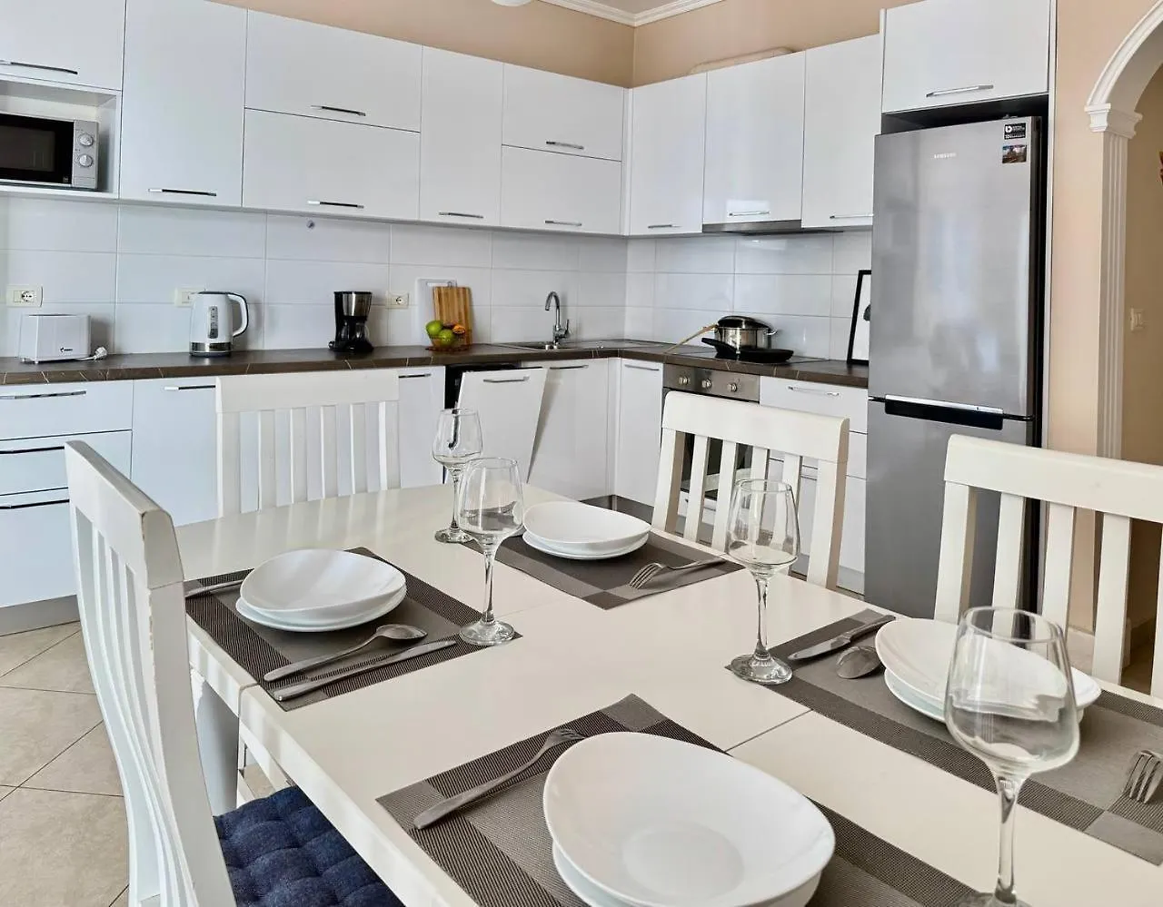 Blue Spacious Sea View Apartment Sarande